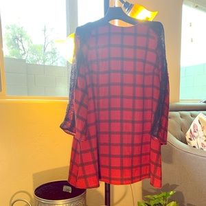 Gianni Bini plaid dress